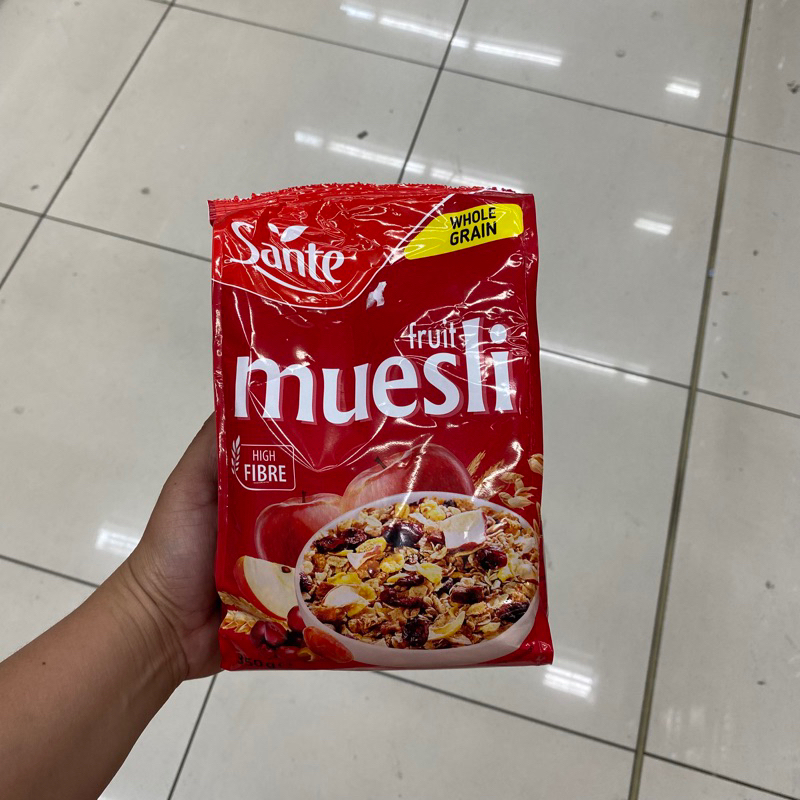 SANTE MUESLI WHOLE GRAIN FRUIT 350g Shopee Philippines