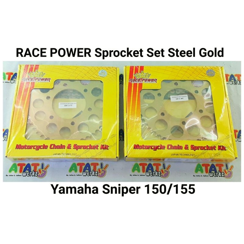 Race Power Sprocket Set Sniper 150/155 VVA Shopee Philippines