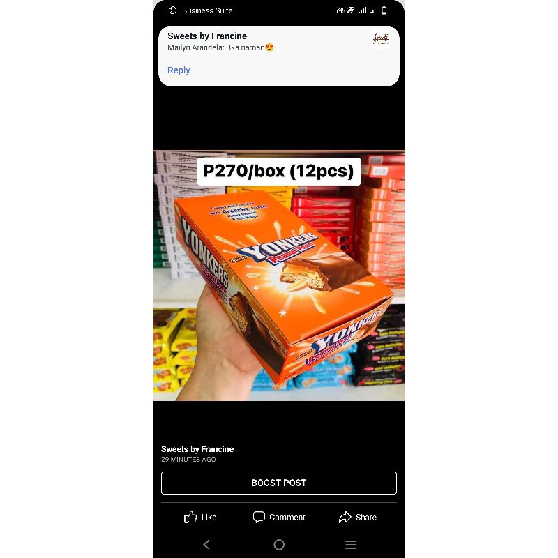Quanta yonkers peanut power box 12x30g shopee philippines