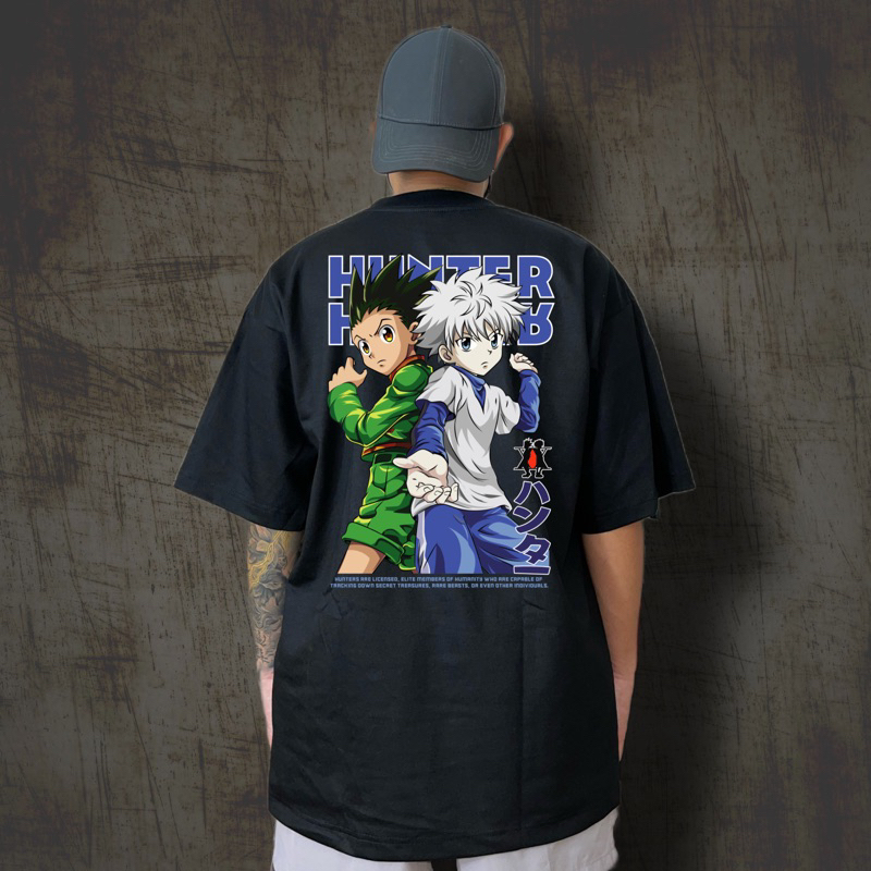 Gon X Killua - Hunter X Hunter | Oversized Tshirt | Shopee Philippines