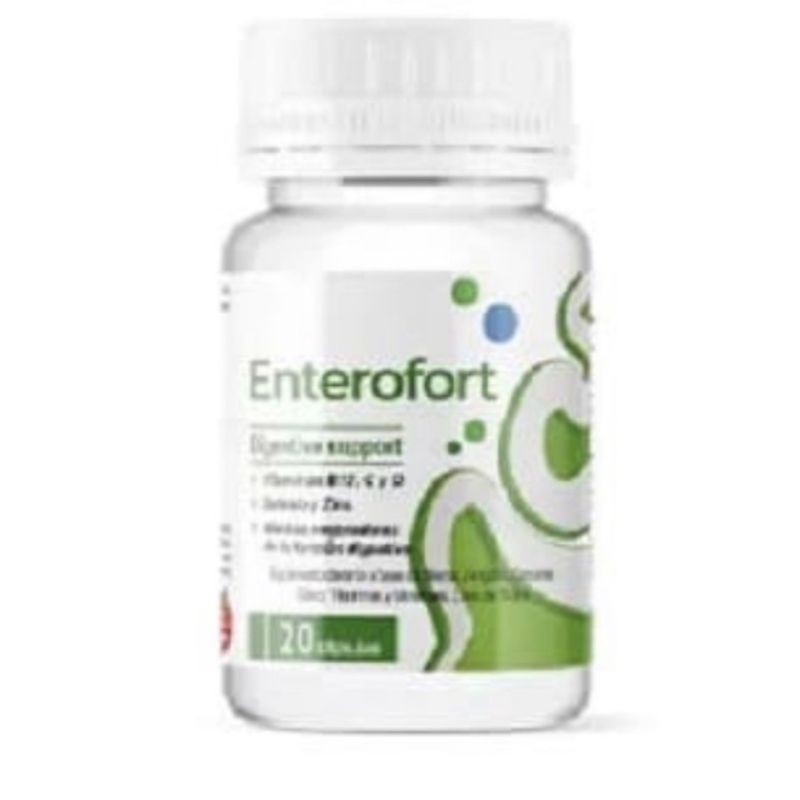 Authentic Enterofort 20 Capsules Anti-Parasite | Shopee Philippines