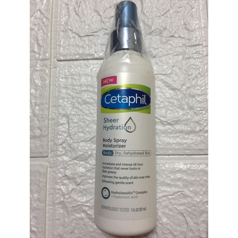 Cetaphil Body Spray Moisturizer 207 ml Shopee Philippines