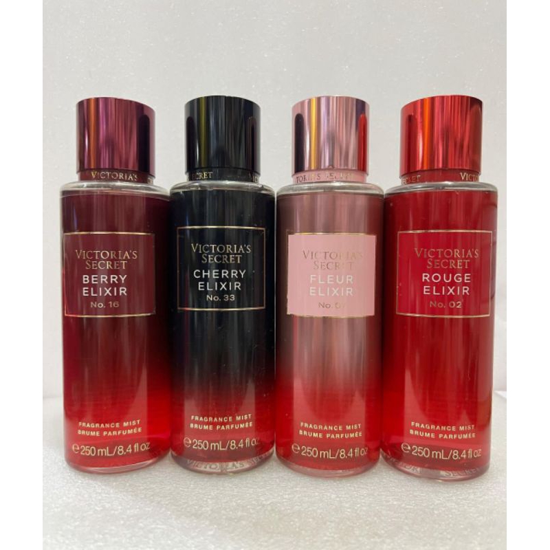 Victoria S Secret Berry Elixir Fleur Elixir Cherry Elixir Rouge