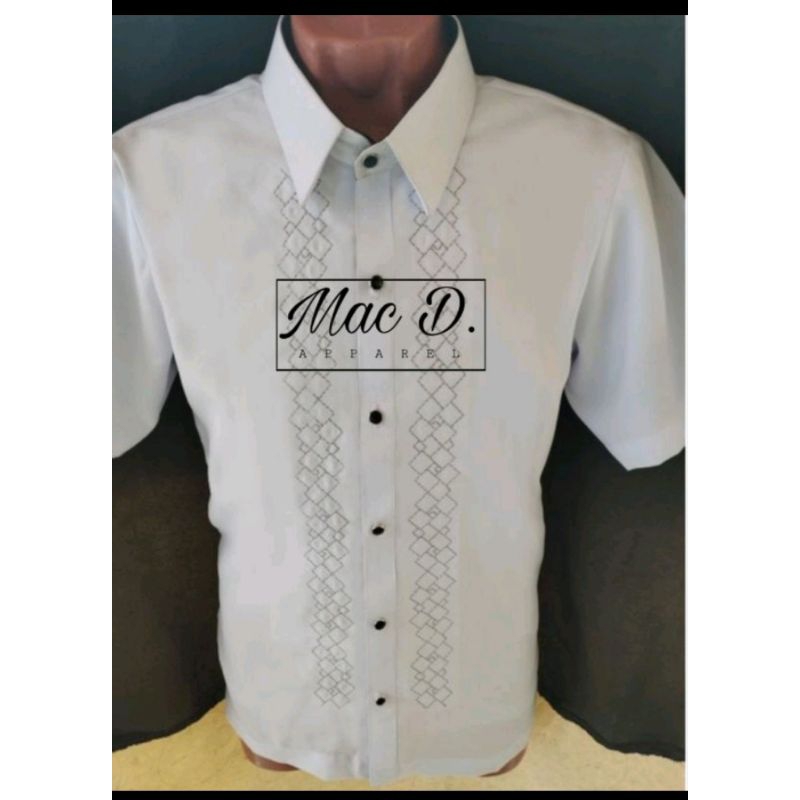 Polo barong corporate clearance attire