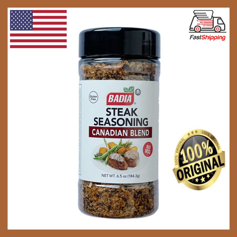 Badia Steak SeasonIng Canadian Blend No MSG (184.3g) Shopee Philippines