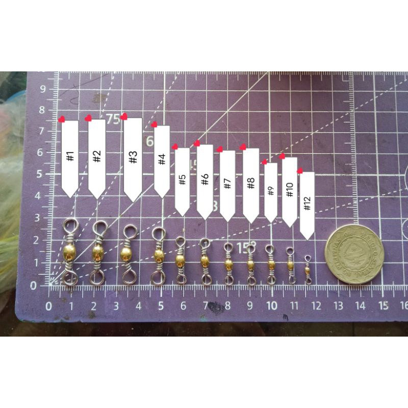 King eagle Barrel swivel kalo-kalo sold per pack per pack 10pcs ...