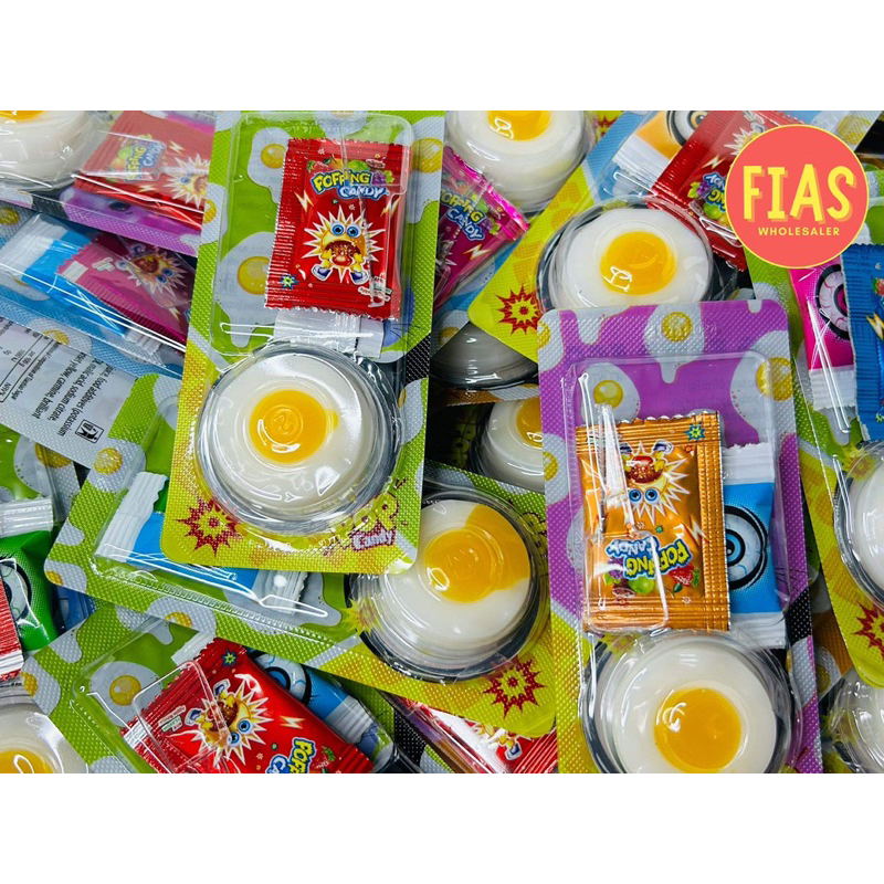 30 Pieces O Fried Egg Popping Gummy Shopee Philippines