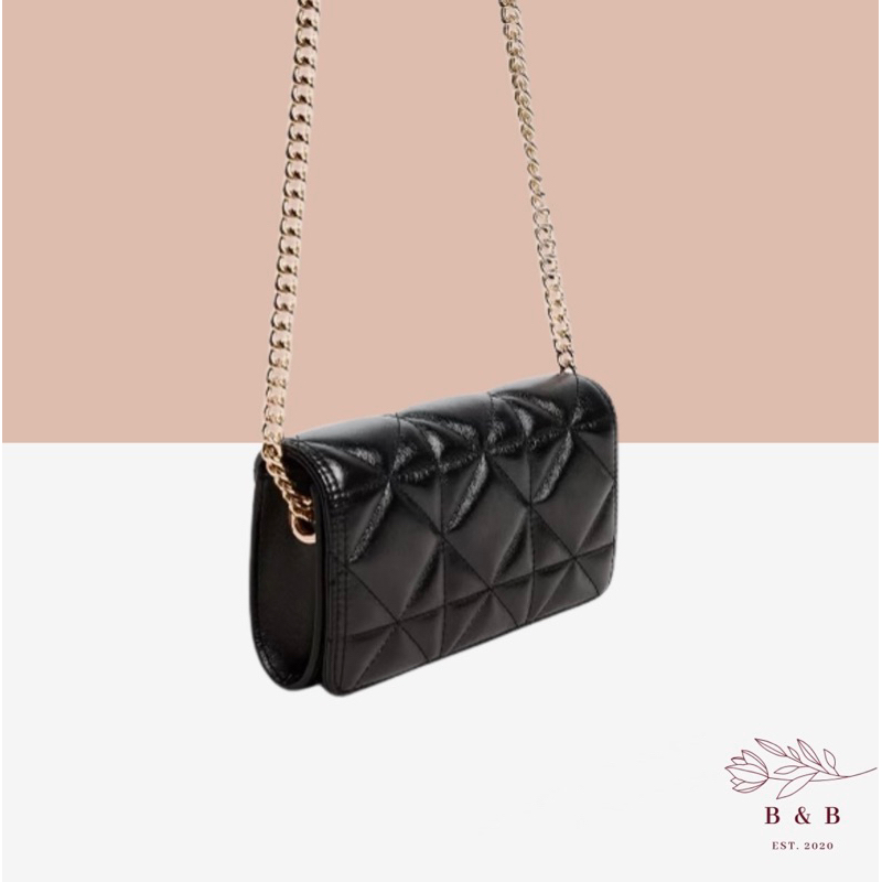 Mango Quilted Bag with Chain Handle (Authentic) Shopee Philippines