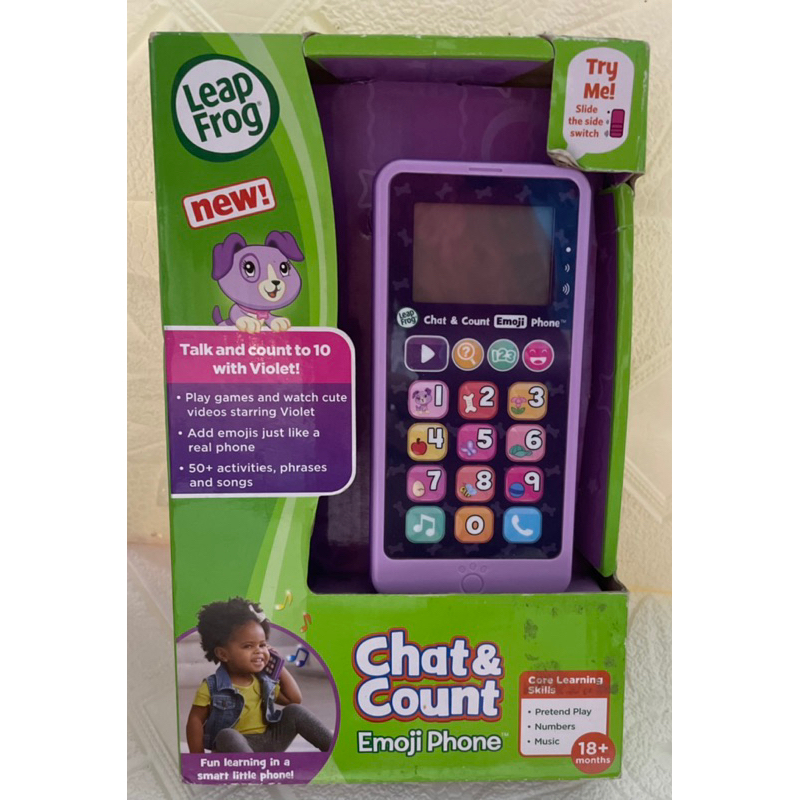 LeapFrog Chat & Count Emoji Phone Shopee Philippines