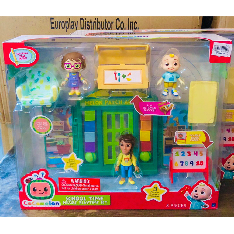 CoComelon School Time Deluxe Playtime Playset | Shopee Philippines