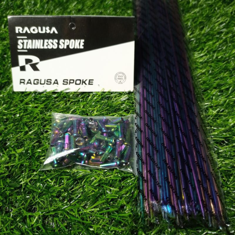 RAGUSA Spokes and Nipples 72pcs/ Stainless Rayos For MTB 26er/27.5er