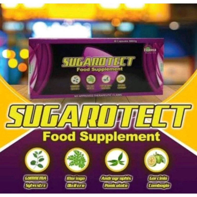 Sugarotect Sugar Blocker and Weight Loss 30 capsules 500mg (100