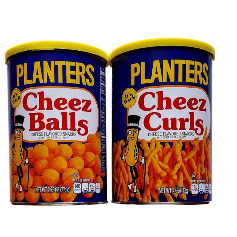 Planters Cheese Balls Cheese/Curls Flavored Snacks 4oz Shopee Philippines