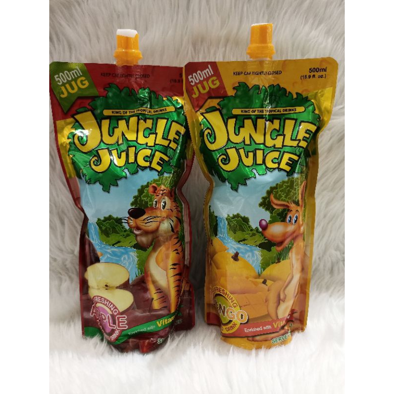 JUNGLE JUICE APPLE & MANGO 500mL Shopee Philippines