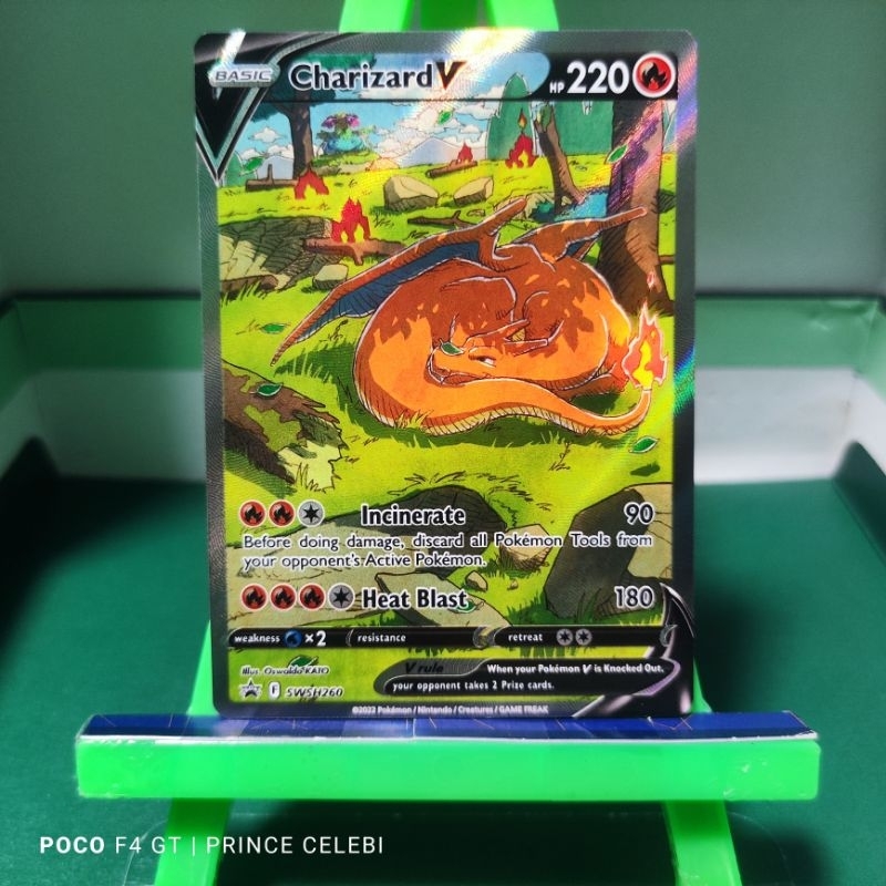 Pokemon TCG - Charizard V Full Art | Shopee Philippines