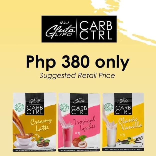 GlutaLipo CARB CTRL (100% Original & Authentic) | Shopee Philippines