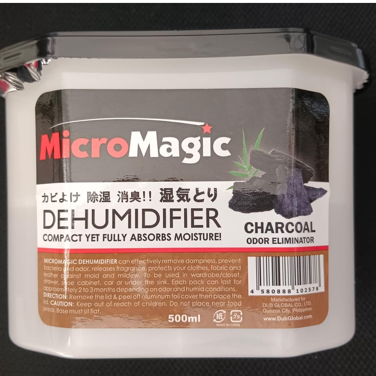 Micromagic Dehumidifier 500ml ( Car , Room, Closets ) Odor Eliminator