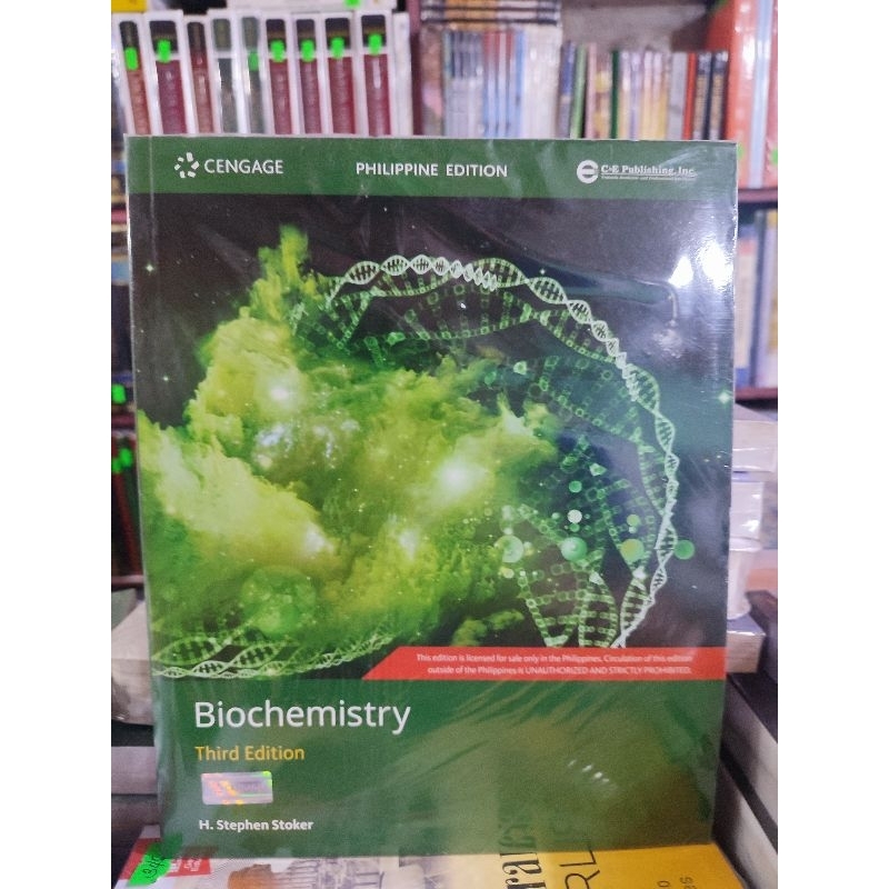 Biochemistry 3rd Edition By Stoker | Shopee Philippines