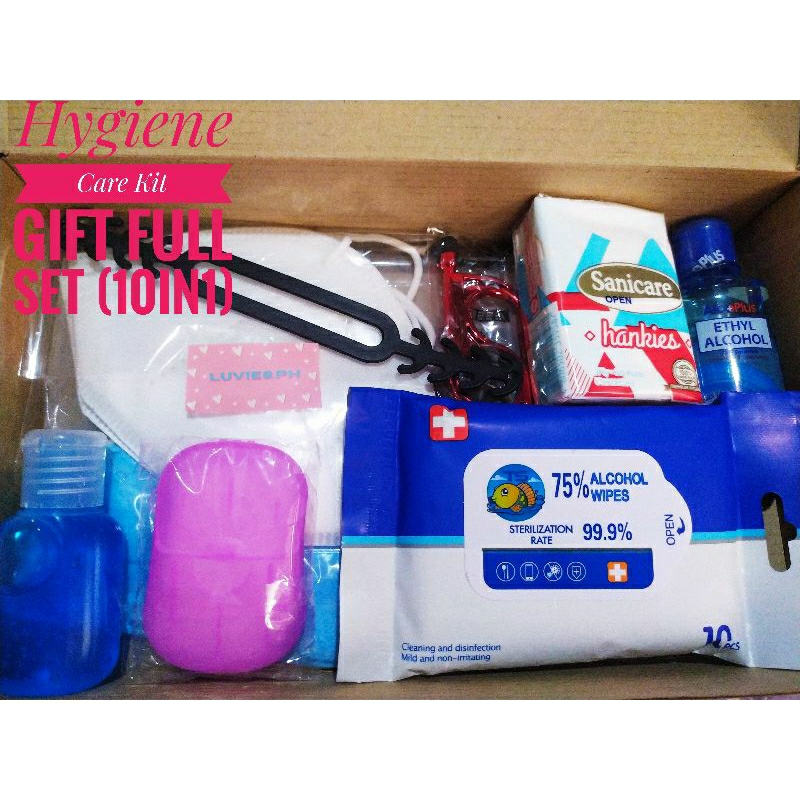 Hygiene Travel Protection Care Kit Gift Set with Box 10types/All in ...