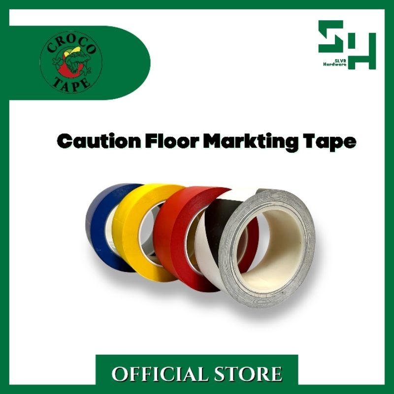 Original CROCO Floor Marking PVC Tape High Quality Industrial Grade