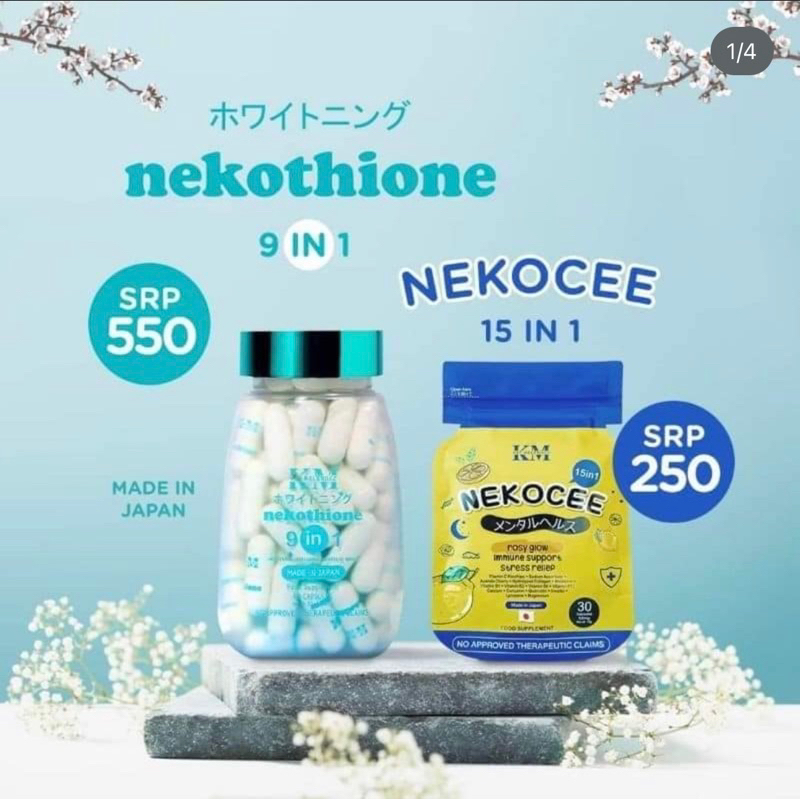 Nekothione x 5 + 1 FREE NEKOCEE-