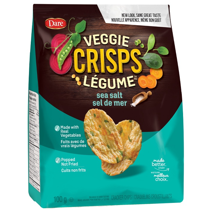 Dare Veggie Crisps Legume Sea Salt (100g) Shopee Philippines