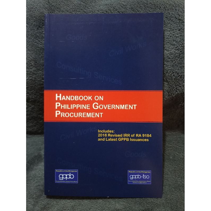 Handbook on Philippine Government Procurement Shopee Philippines