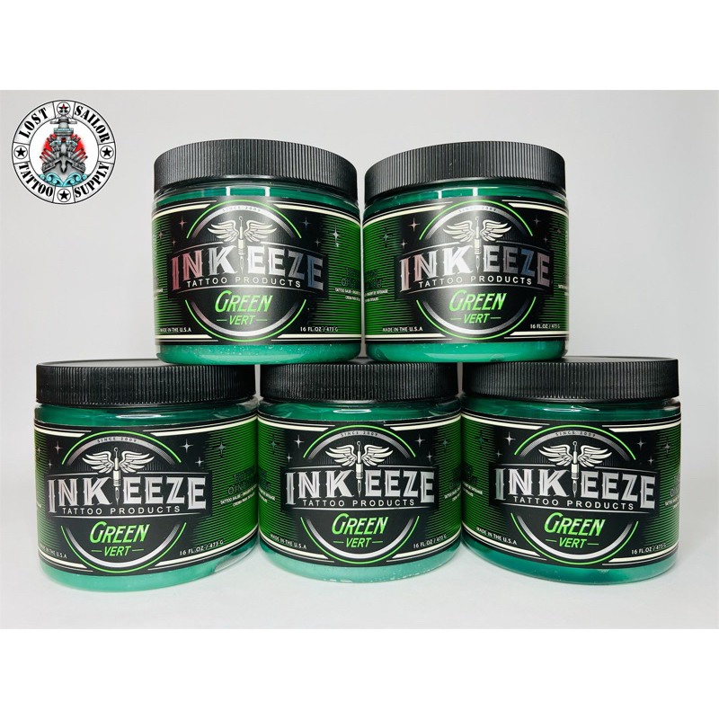 Inkeeze Green Glide Tattoo Ointment 16oz (473ml) | Shopee Philippines