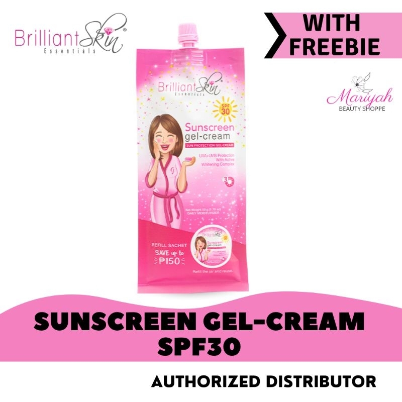 (COD) Brilliant Skin Sunscreen GelCream Sun Protection GelCream