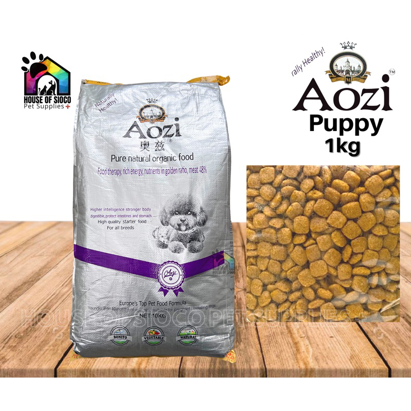 Aozi Dog & Puppy Dry Food 1kg Shopee Philippines