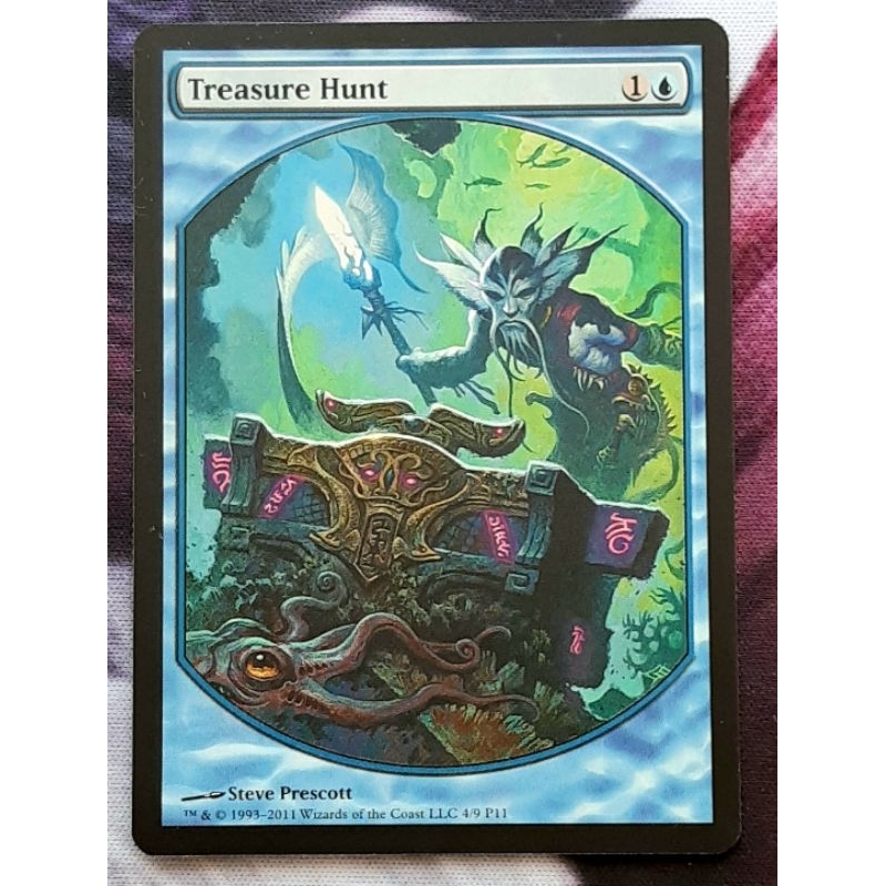 Mtg Treasure Hunt Sorcery Common Magic Player Rewards (mprp) 