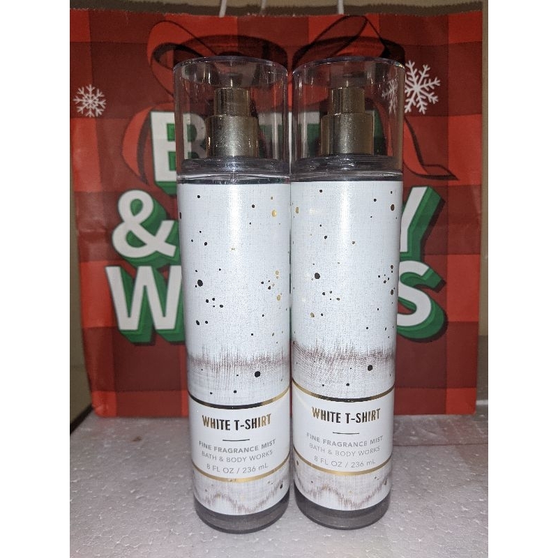 🇺🇸 White Tshirt by Bath & Body Works Shopee Philippines