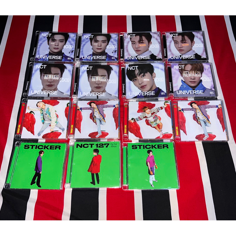 NCT Jewel Case Hot Sauce, Universe, Sticker Shopee Philippines