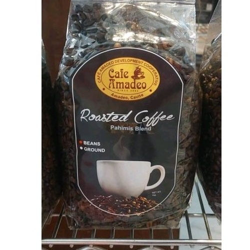 Cafe Amadeo Roasted Coffee Pahimis Blend Ordinary Pack (Whole Beans