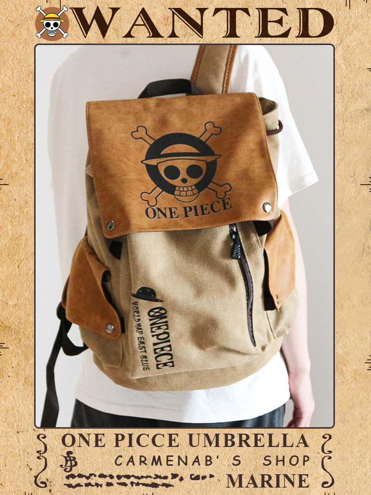 One piece outlet backpack