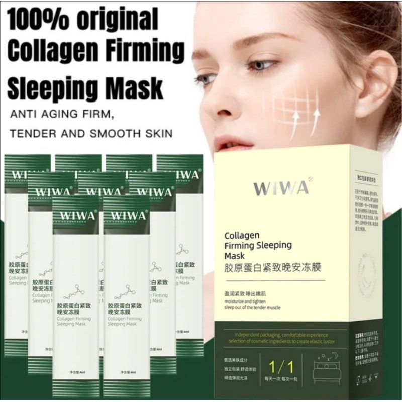 20pcs-pack-wiwa-korean-collagen-anti-aging-jelly-sleeping-mask