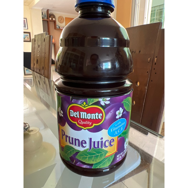 Del Monte Prune Juice 946mL USA product 32 FL OZ 3/29/24 expiry ...