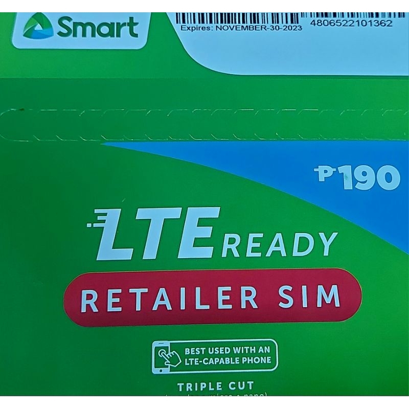 SMART RETAILER SIM SEALED | Shopee Philippines