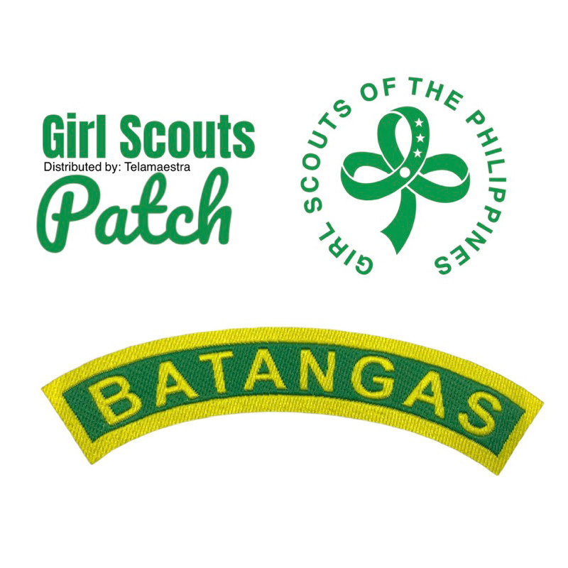 Patch] Original GSP Girl Scout Council Patches Shopee
