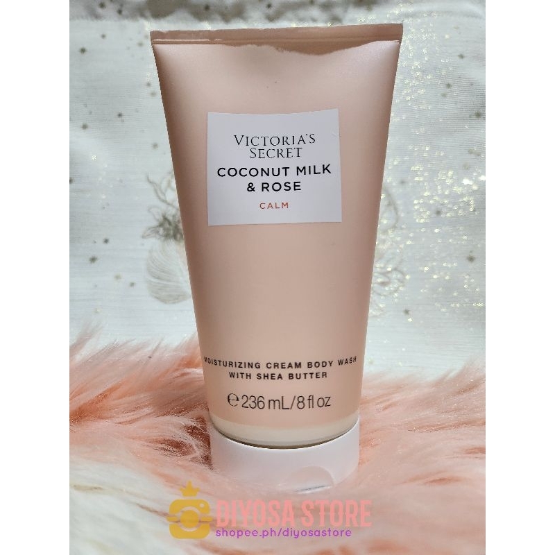 Victoria's Secret Coconut Milk & Rose Cream Body Wash Shopee Philippines