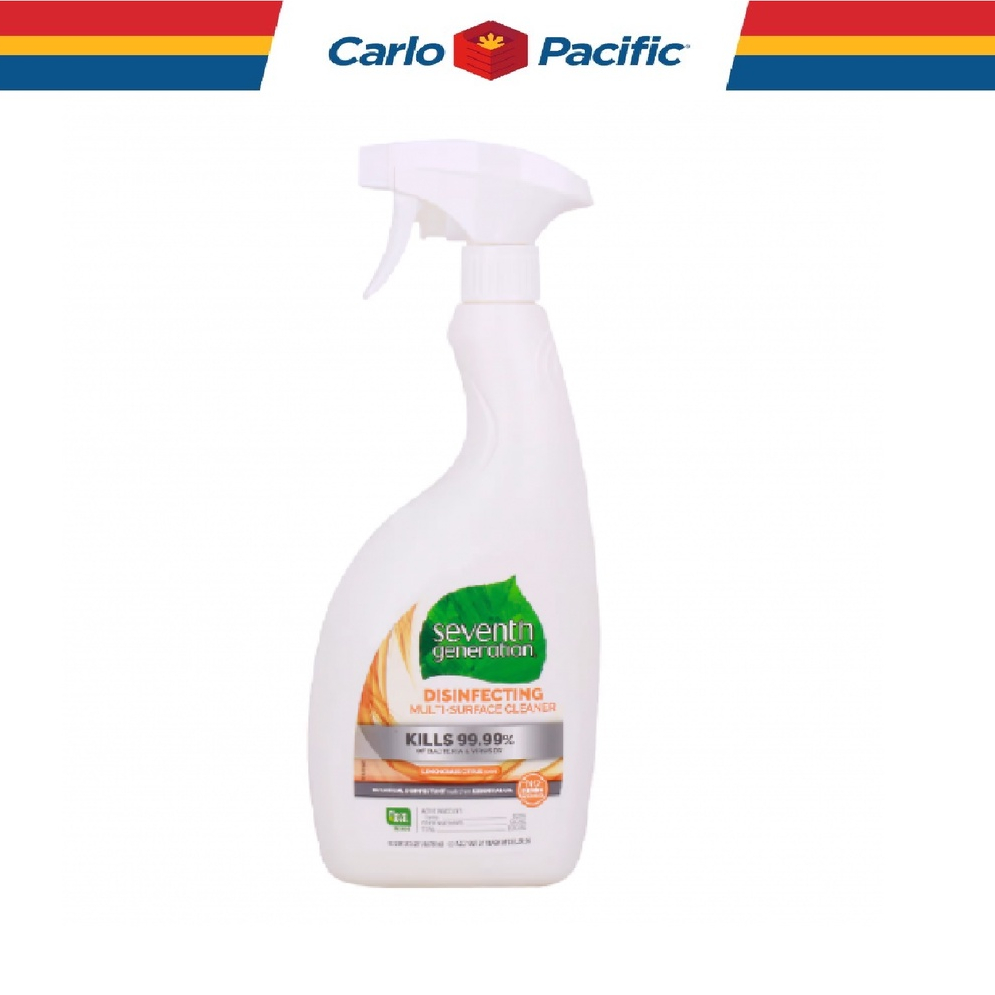 Seventh Generation Disinfecting MultiSurface Cleaner Lemongrass Citrus