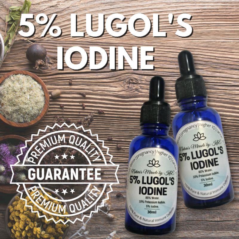 LUGOL'S IODINE IN 5% SOLUTION | Shopee Philippines