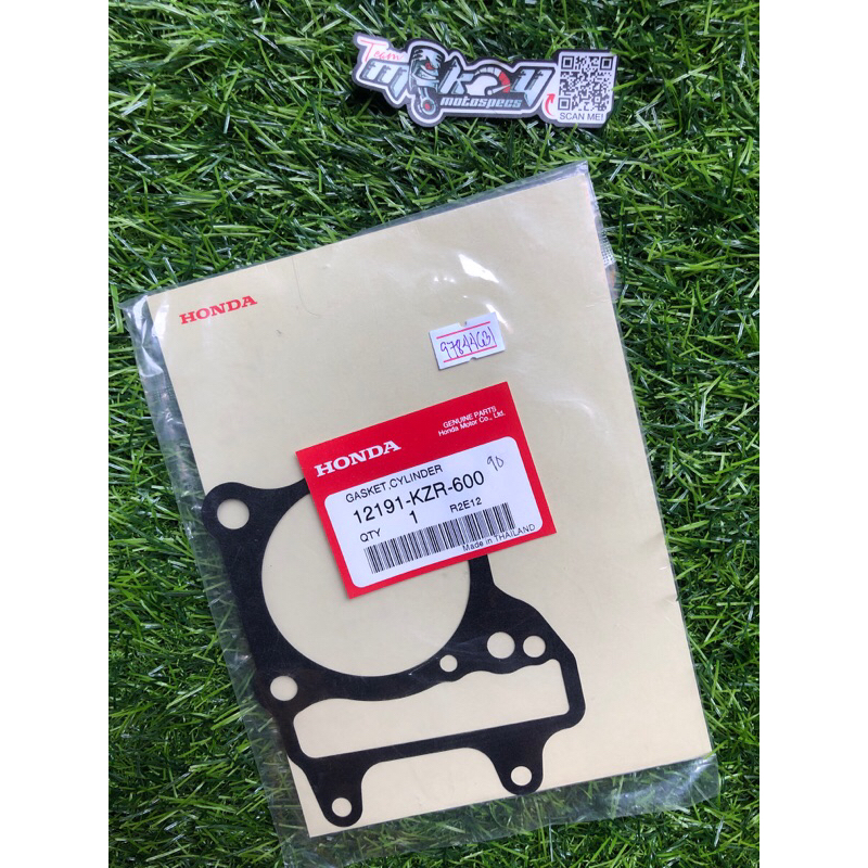 HONDA GENUINE Gasket, cylinder FOR CLICK Original -12191-KZR-600 ...