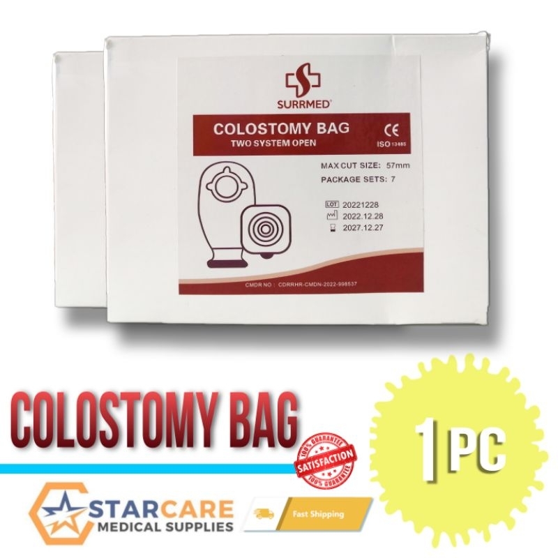 COLOSTOMY BAG SET Sizes 60mm,57mm,70mm Shopee Philippines
