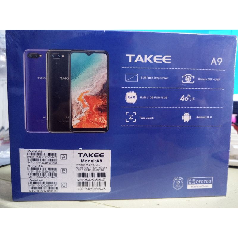 Takee A9 4G LTE Android Phone | Shopee Philippines