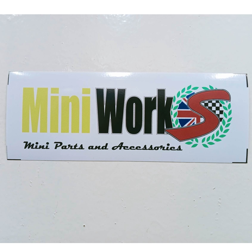 Mini cooper mini works decal STICKER | Shopee Philippines