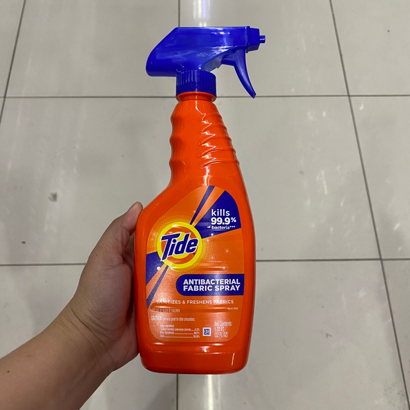TIDE ANTIBACTERIAL FABRIC SPRAY 650ml Shopee Philippines