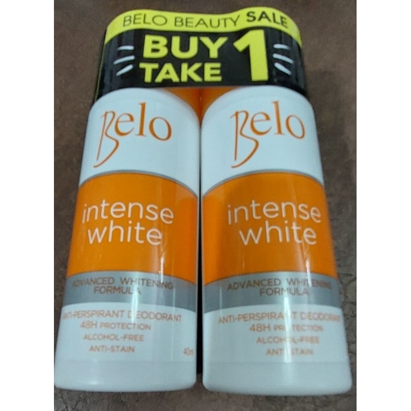 BUY1 TAKE 1 BELO ANTIPERSPIRANT DEODORANT, INTENSE WHITE AND WHITENING