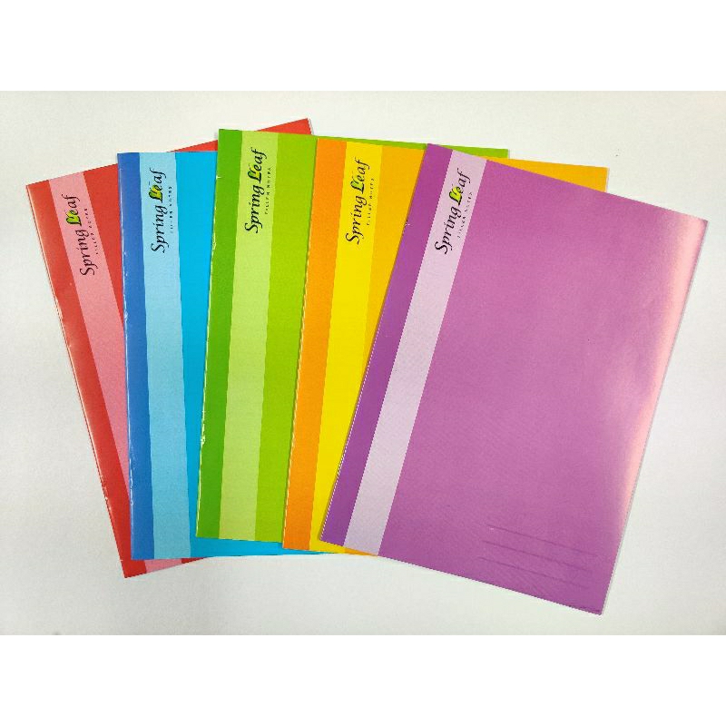 Springleaf Binder Filler Notebook 5pcs Shopee Philippines