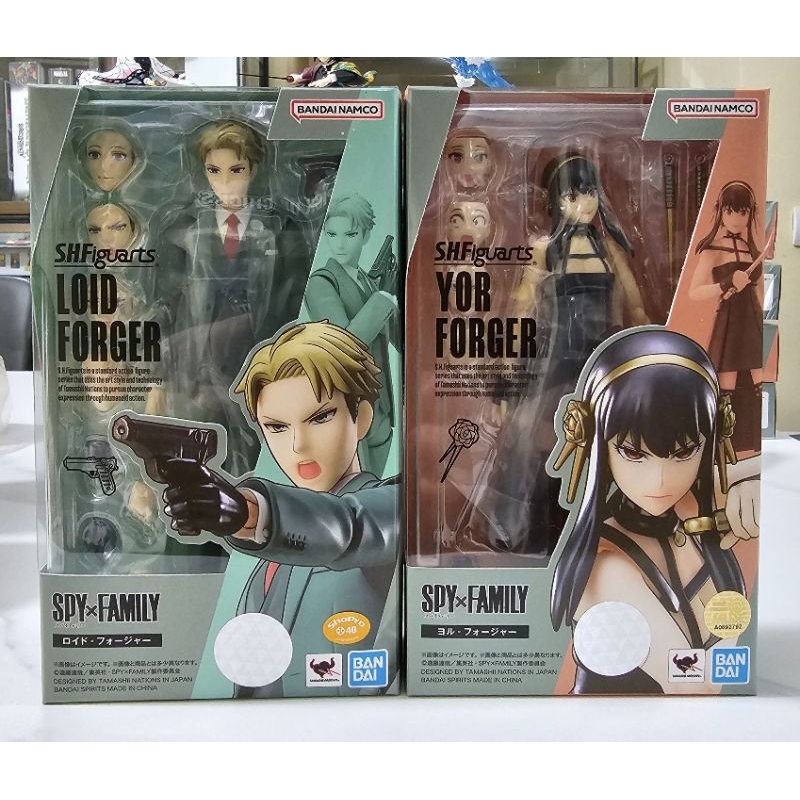 SH Figuarts Spy x Family Bundle Yor and Loid Forger (Spy x Family ...